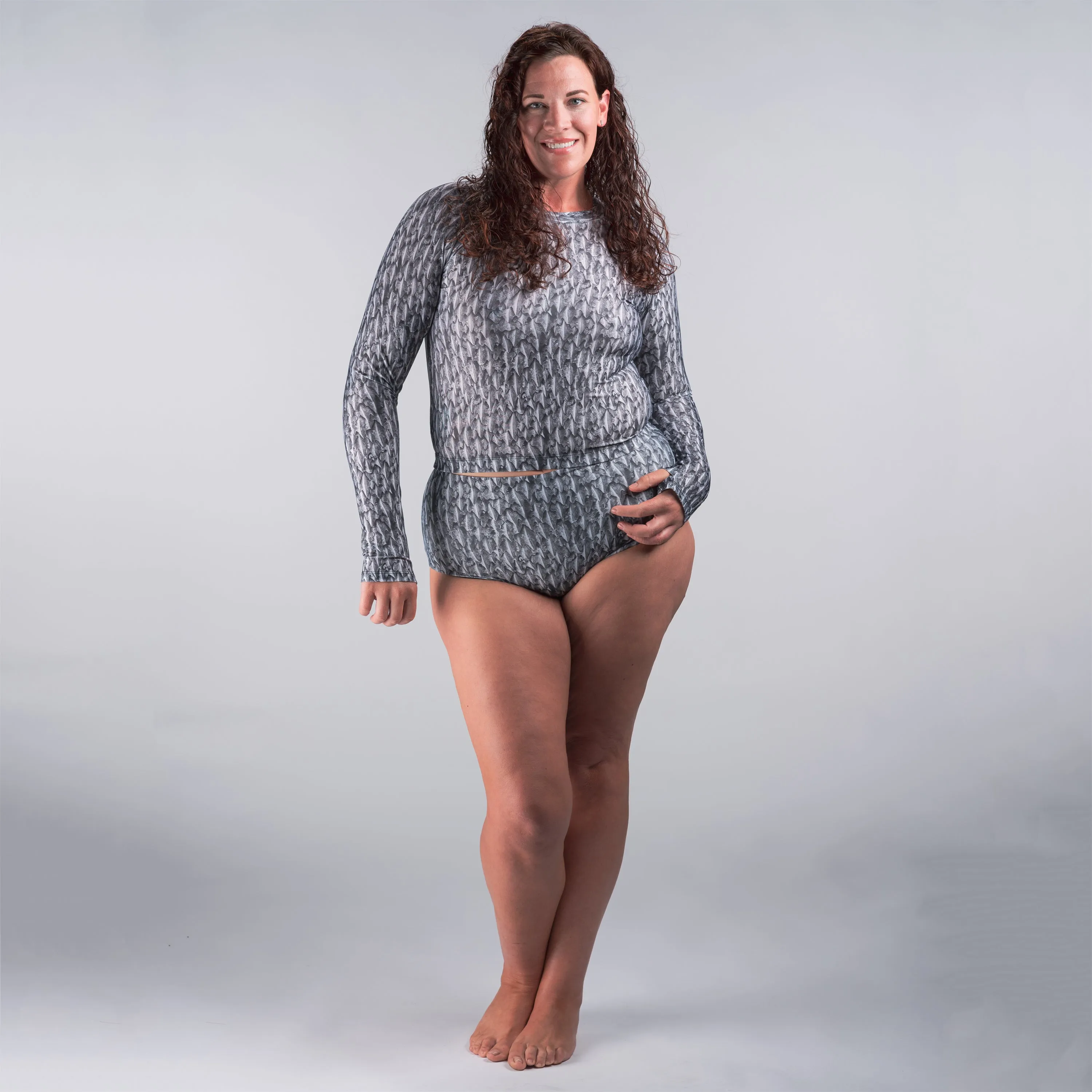Shark Skin Short Rash Guard