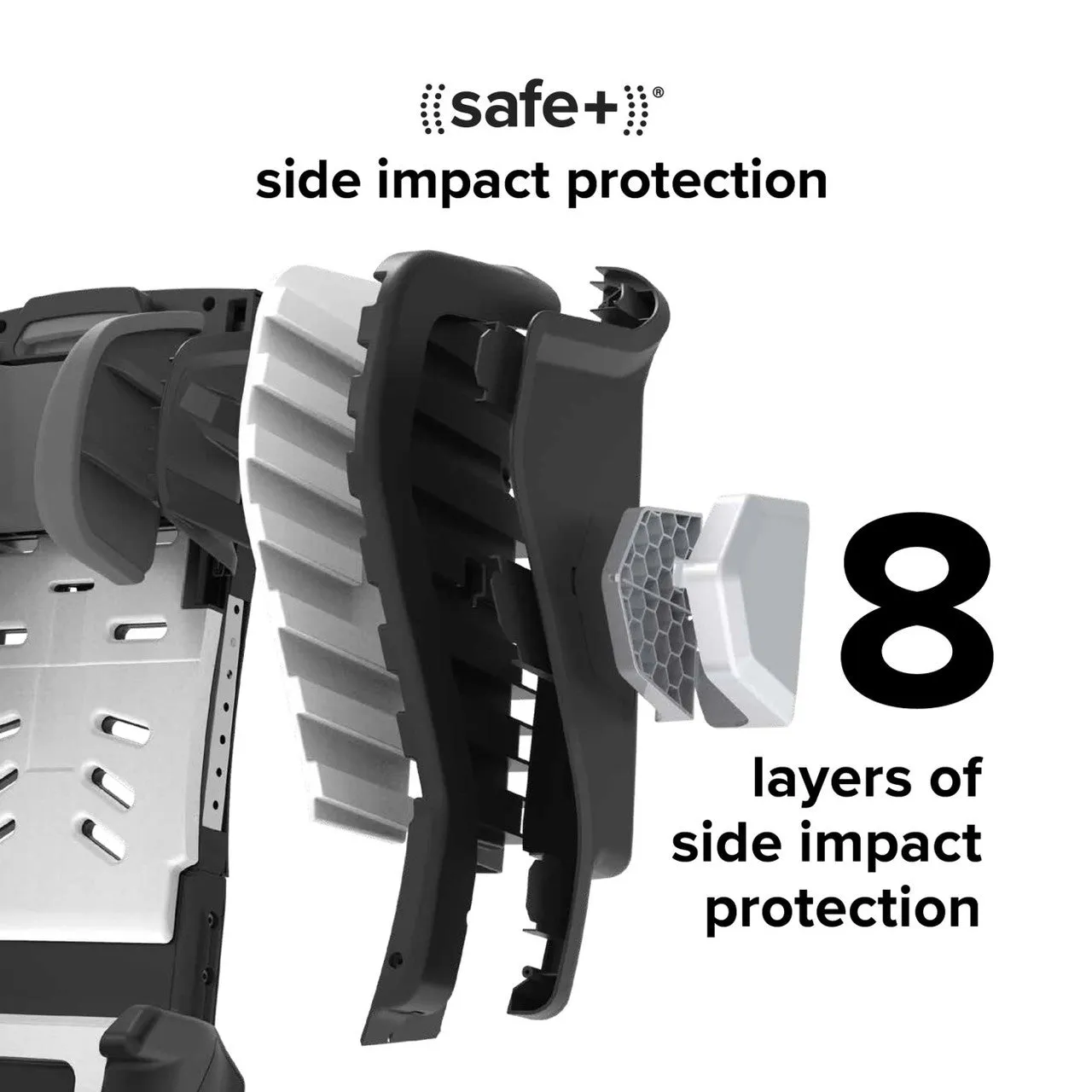 Siège convertible - Radian 3QXT  FirstClass SafePlus Gris